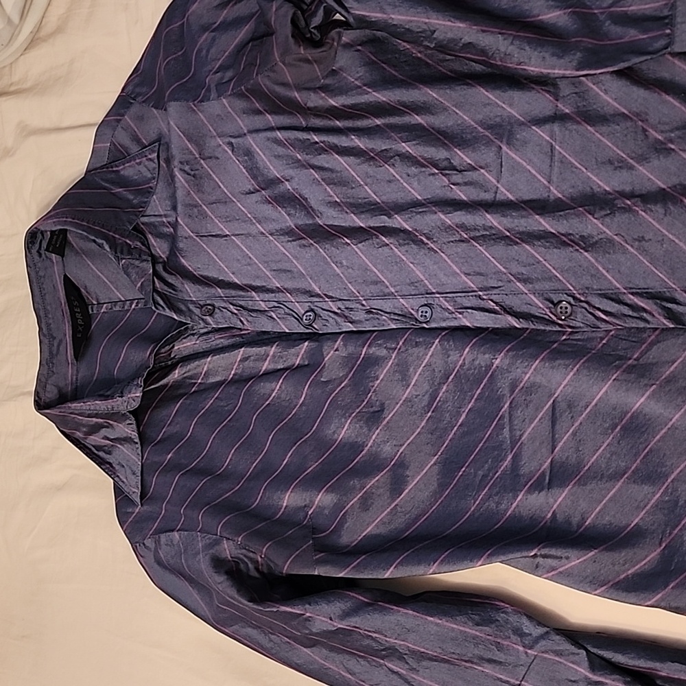 100% Silk women dress shirt